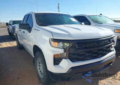 2023 Chevrolet Silverado 1500 4Wd Standard Bed Wt from USA, damaged, VIN 1GCRDAED1PZ103253